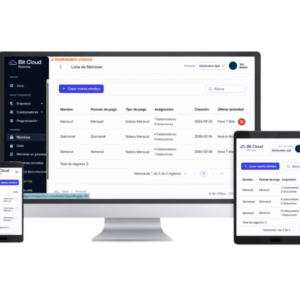 Software Bit Cloud Nomina (Solo para Costa Rica)